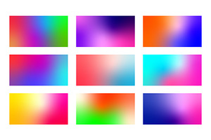 27 Colorful Gradient Backgrounds