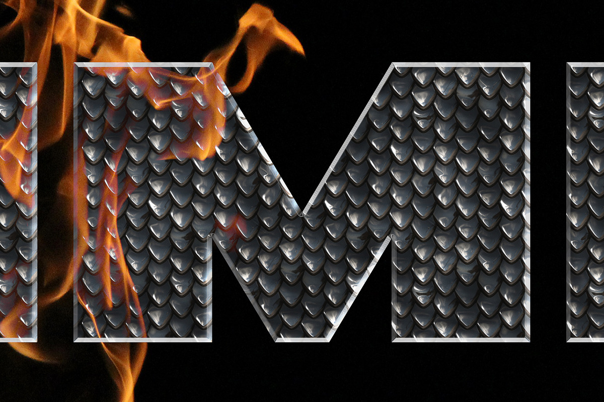 5x Metal Chrome Text Styles, a Layer Style Add-On by dbdslondon (Photo 6 of 10)