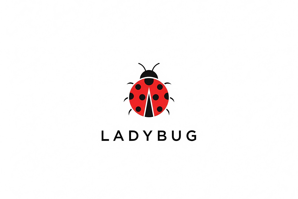 Minimalist Red Ladybug, a Branding & Logo Template by Logocreative (Photo 2 of 2)