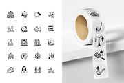 75 London Icons, an Outline Icon by Prosymbols (Thumbnail 5 of 8)