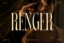 Renger Elegant Serif Font