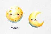 Cute Space Object Clipart, an Education Illustration by jvxvxnism (Thumbnail 2 of 16)