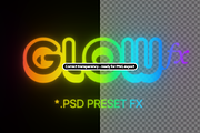 Photoshop's - RM Glow FX PSD, a Mockup by R M (Thumbnail 3 of 5)