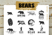 Bears, a Branding & Logo Template by DOBROGRAPH (Thumbnail 1 of 6)