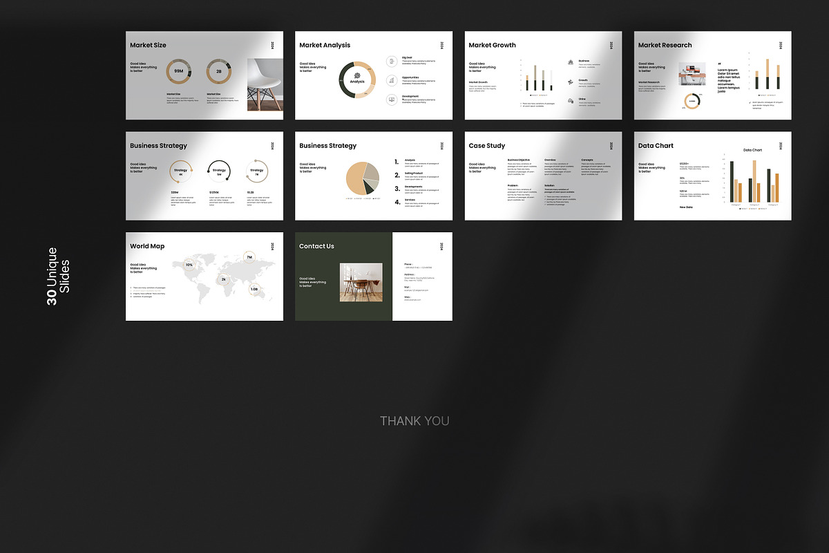 Business Plan Presentation Template, a Presentation Template by slidestock55 (Photo 10 of 10)