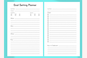 Goals Planner For Mini Happy PDF