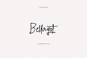 Bellagot, a Handwritten Font by Realtype (Thumbnail 1 of 9)