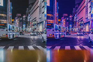 25 Japan At Night Lightroom Presets