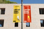 Lamp Post Banner Mockup, a Product Mockup by Designbuys (Thumbnail 8 of 20)