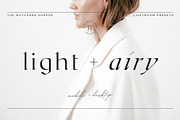 5 Light and Airy Lightroom Presets, a Preset Add-On by TheWayfarerShoppe (Thumbnail 1 of 7)