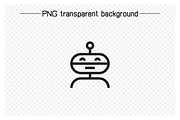 Robot Character Avatars Set, an Icon by Designfour (Thumbnail 3 of 7)