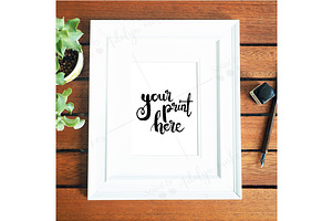 Styled flat lay mockup 4