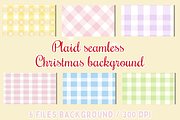 Christmas plaid seamless pattern, a Background Graphic by SindyPrintDesign (Thumbnail 1 of 3)