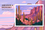 Arizona desert. Color sketches, an Illustration by Aksol (Thumbnail 4 of 5)