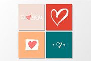 Valentine's Day Cards, a Card Template by Artem Vorotnikov (Thumbnail 7 of 13)