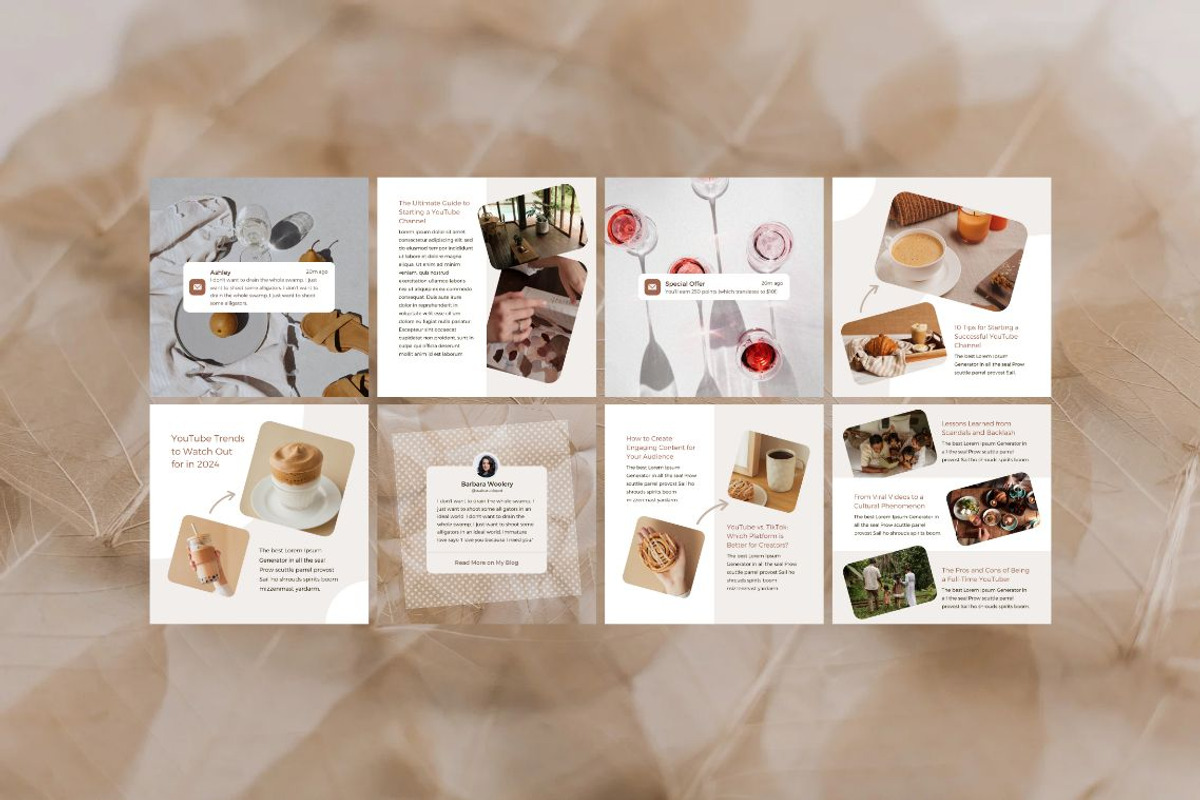 Instagram Post Story Template Hand, a Social Media Template by Keikoya (Photo 14 of 22)