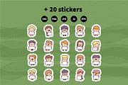 Cute Boys Signs, a Person Illustration by Palau (Thumbnail 10 of 10)