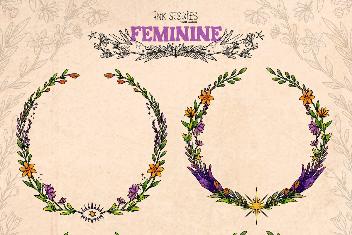 Feminine. Female Reproductive System, a Healthcare Illustration by Ink Stories (Photo 14 of 17)