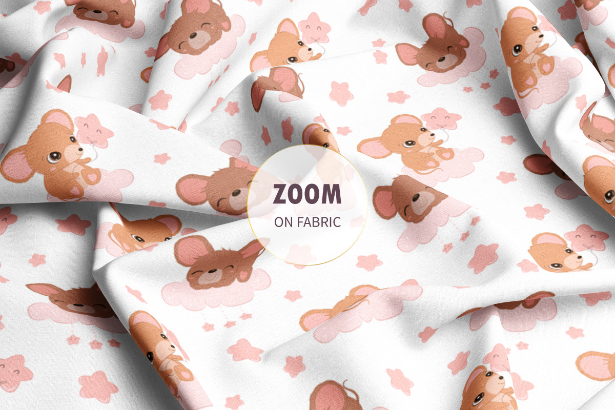 Adorable Little Mice Patterns, a Pattern Graphic by DrawStudio1988 (Photo 8 of 11)