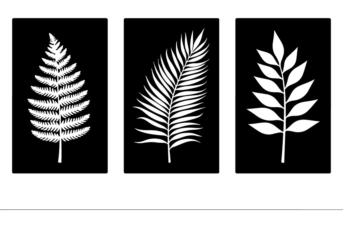 Black Laser Cut Panel Set, an Object Graphic by jahid234 (Photo 6 of 13)