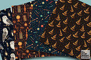 Wizard School | Magic Witch Potion, a Pattern Graphic by Fine Purple Elephant (Thumbnail 3 of 5)