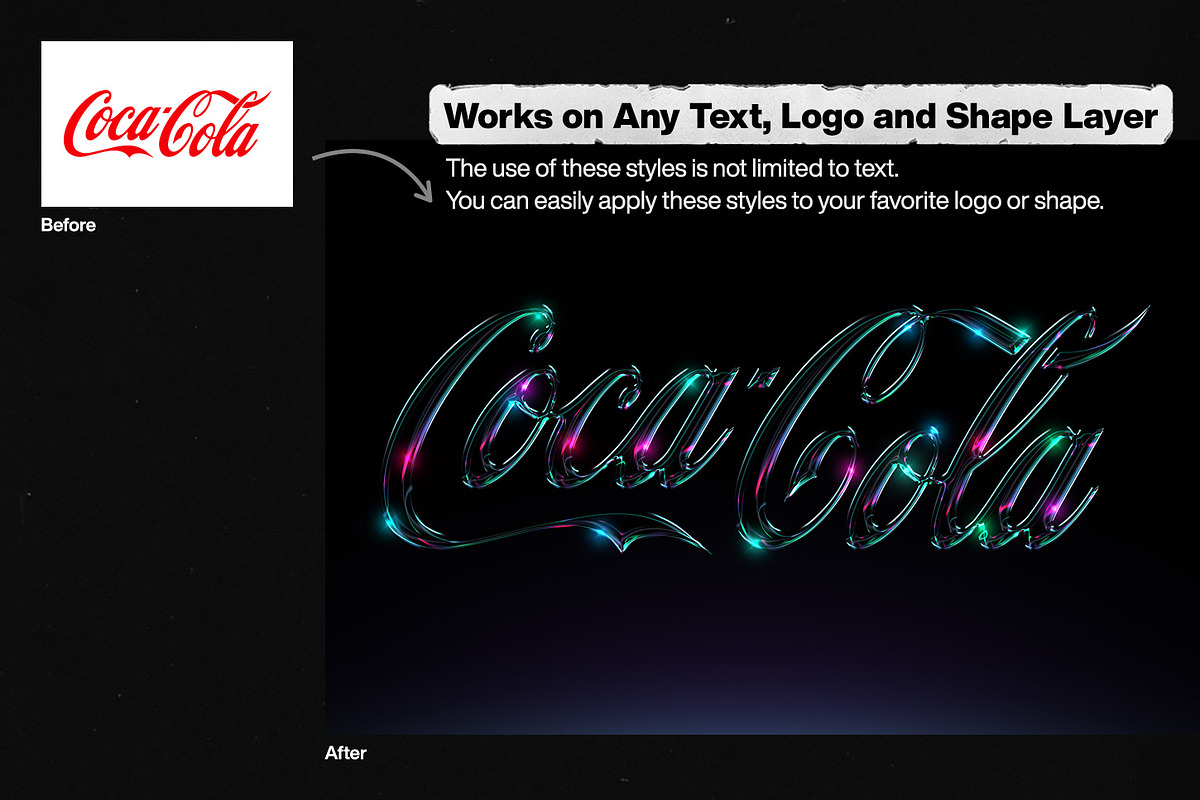 Chrome Text Styles Vol.1, a Layer Style Add-On by Hyperpix Productions (Photo 9 of 18)