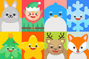 Xmasland Christmas characters design, an Illustration by www.lemongraphic.design (Thumbnail 5 of 6)