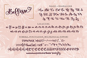 Bellissa, a Script Font by Letterara (Thumbnail 8 of 10)