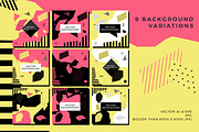 Cracky! Abstract Collage Background, a Pattern Graphic by Paperly Studio (Thumbnail 3 of 4)