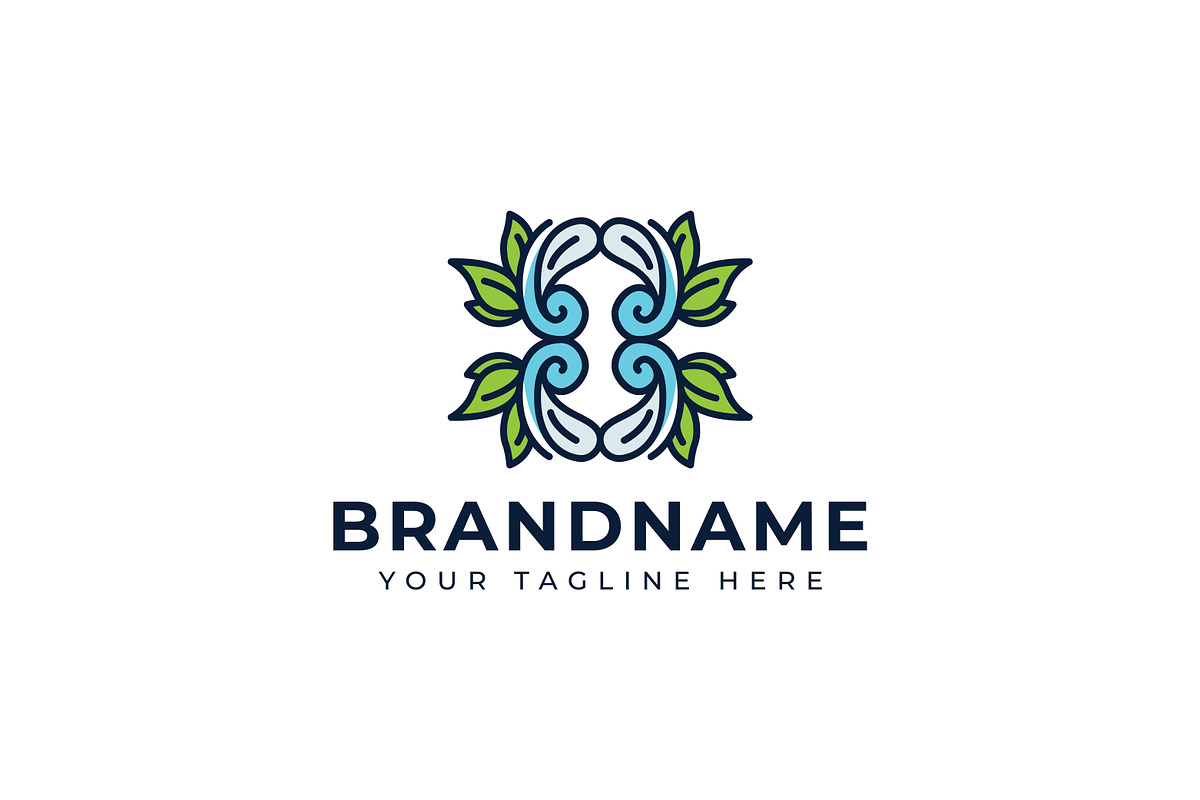 Letter O Plant Cartoon Logo, a Branding & Logo Template by Pray Art Design Studio
