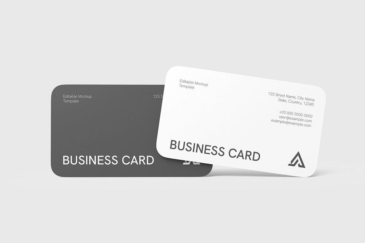 Corporate Business Card Mockup