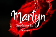 Martyn, a Script Font by Digital Typeface Studio (Thumbnail 1 of 7)