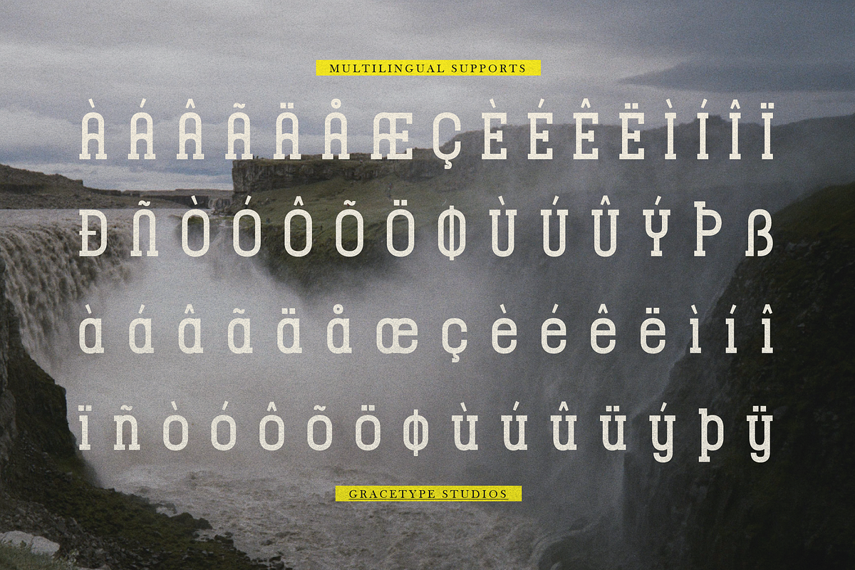 Avacerdo | Slab Serif Typeface, a Slab Serif Font by gracetype_studio (Photo 11 of 12)