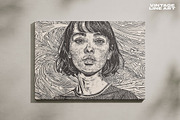 Vintage Line Art Photo Effect, an Action Add-On by Amorjesu.com (Thumbnail 19 of 27)