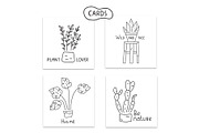 House plants, a Decorative Illustration by cutelevindesign (Thumbnail 6 of 8)