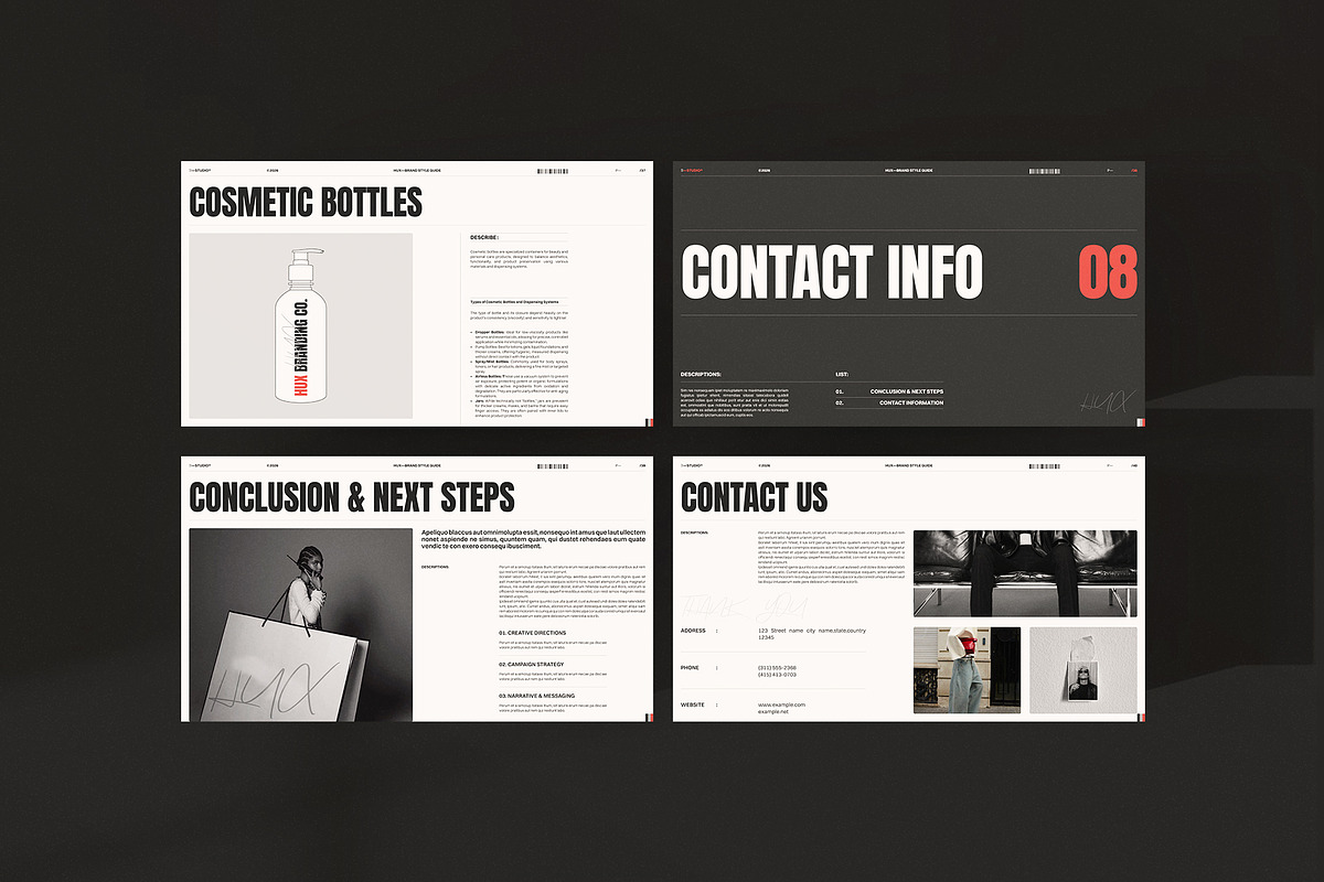 Brand Guidelines Design Template, a Presentation Template by ArtisanaAura (Photo 13 of 13)