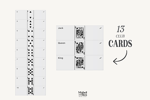 Playing Card Stamp Brush Set