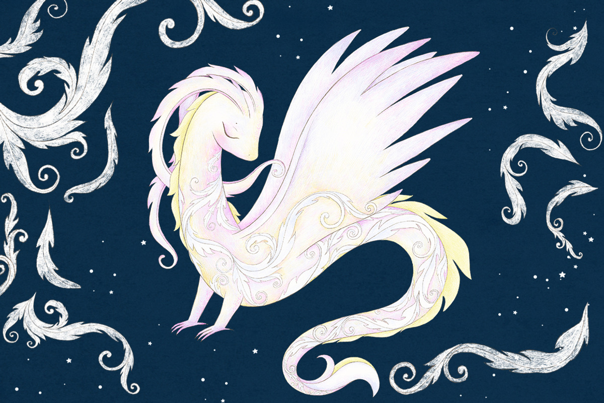 Fantasy Dragon illustration, an Animal Illustration by Magic & Dreams (Photo 4 of 5)