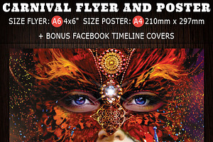 Carnival Flyer Facebook Covers