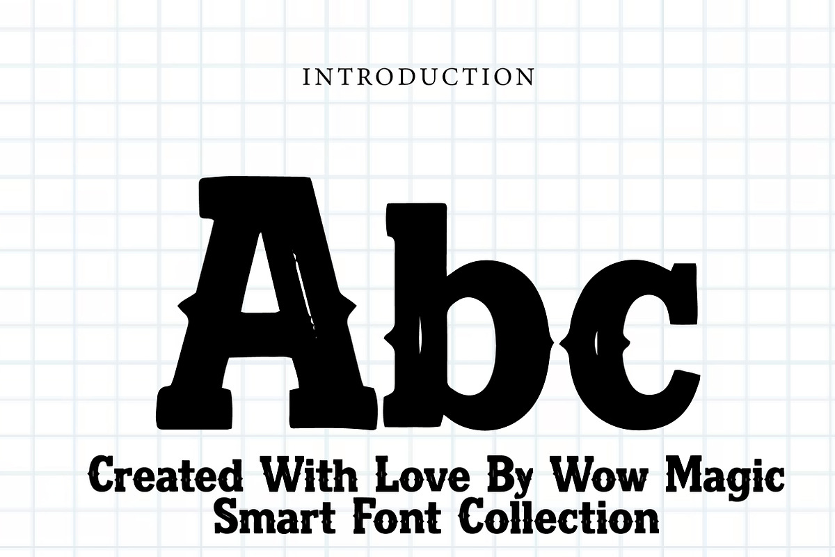 Vintage Carnival, a Slab Serif Font by Wow Magic (Photo 2 of 3)