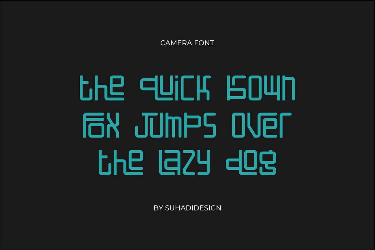 Camera - Monogram Ligature Font, a Sans Serif Font by suhadidesign (Photo 2 of 15)