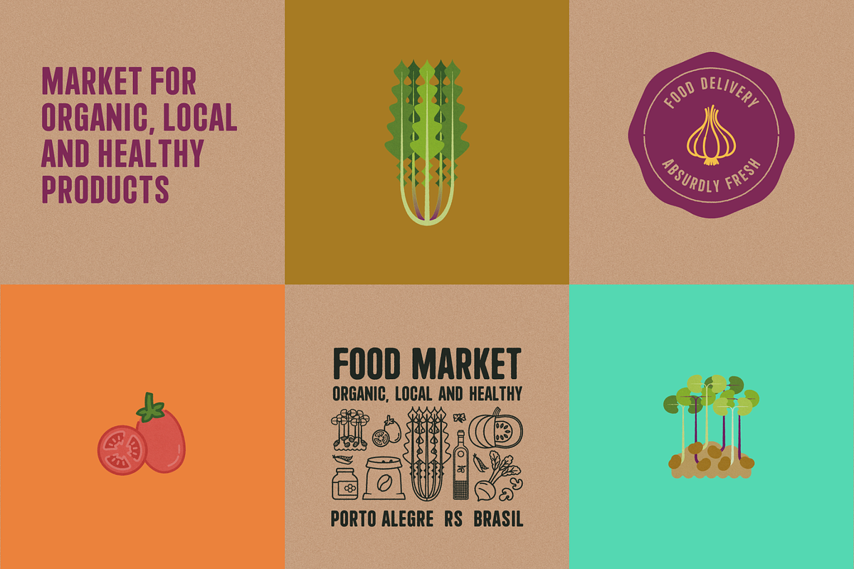 Food Market Collection, a Food Illustration by The Fooltype (Photo 3 of 12)