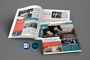 Business Newsletter | Psd & Word, a Brochure Template by retrographix (Thumbnail 1 of 3)