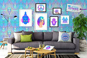 Trippy Vector Set of 60, an Animal Illustration by Varvara Gorbash (Thumbnail 2 of 9)
