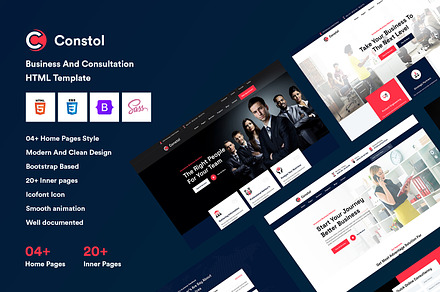 Business & Consulting HTML5 Template, a HTML Template by CodexCoder Themes