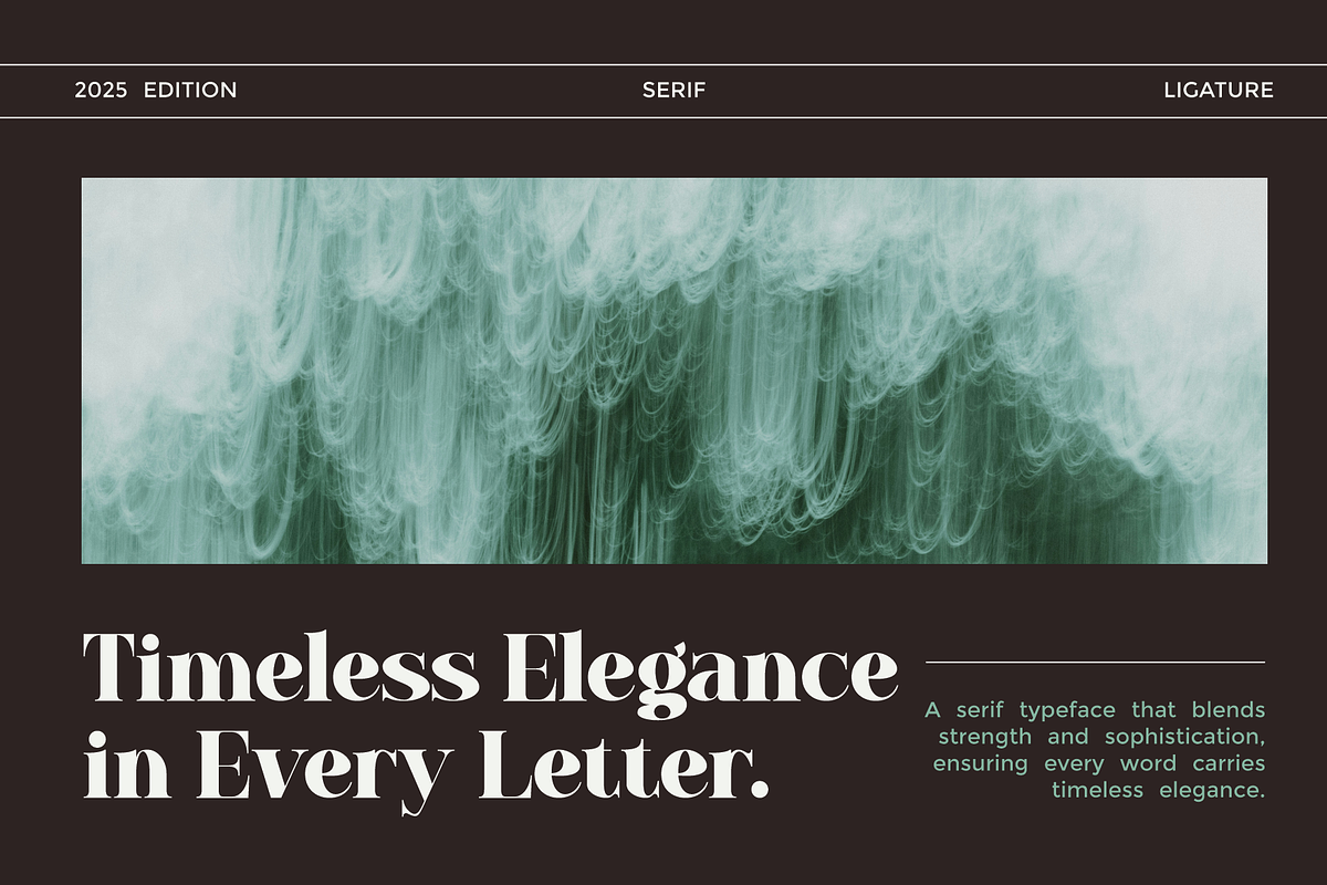 Baflen - Modern Serif Typeface, a Serif Font by MaikoHatta (Photo 7 of 8)