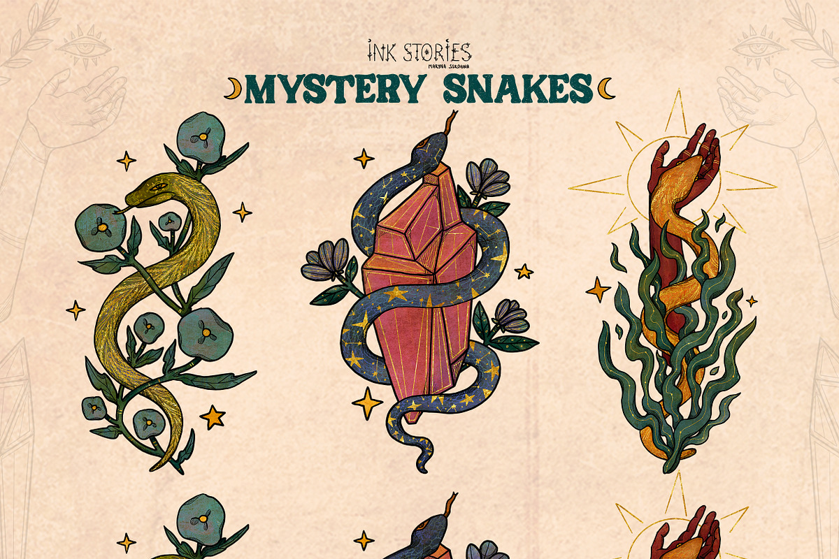 Mystery Snakes, an Animal Illustration by Ink Stories (Photo 24 of 31)