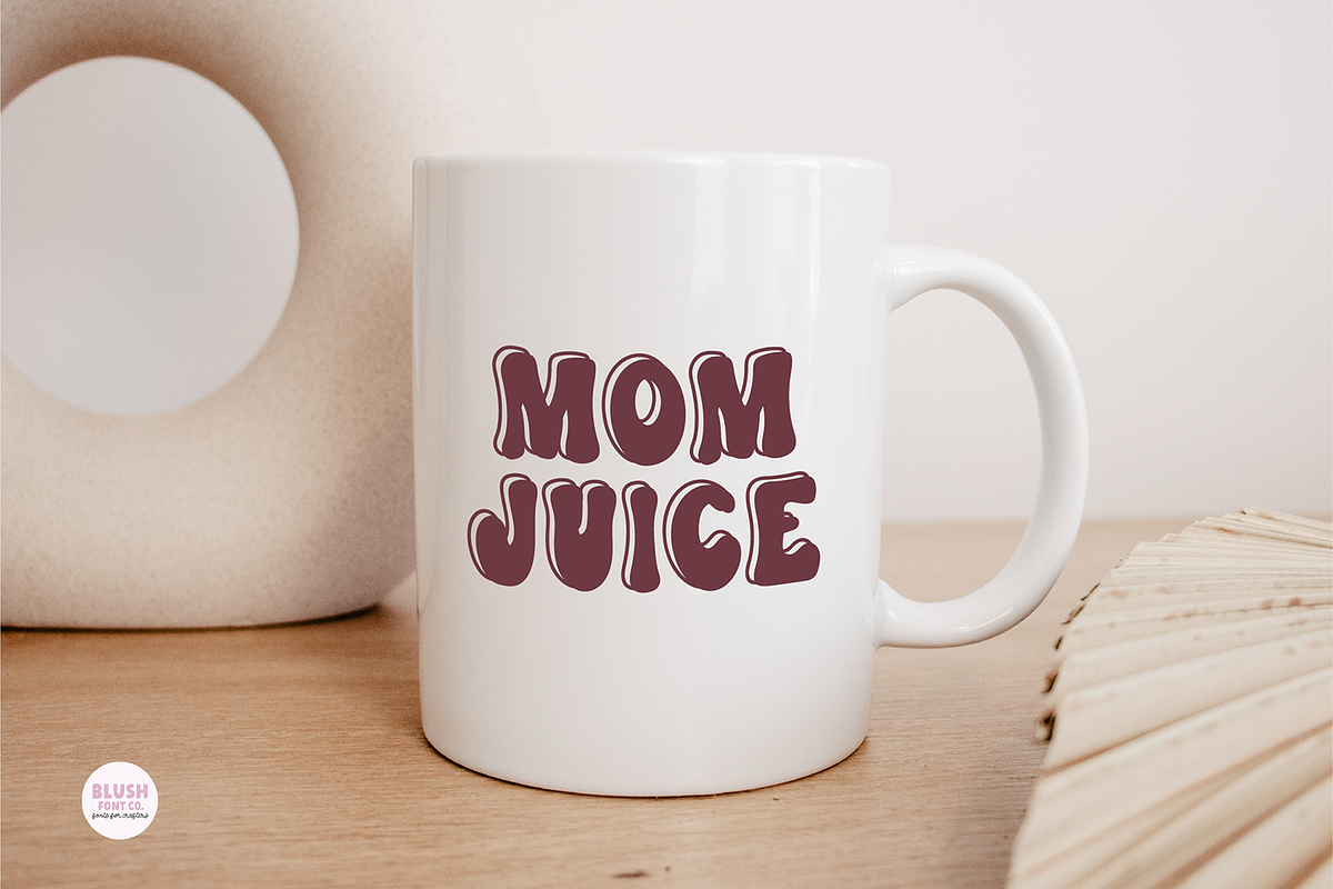 GROOVY DISPLAY Retro Font Bundle 2, a Font by Blush Font Co. (Photo 14 of 17)