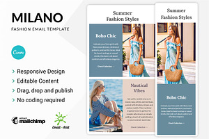 Milano - Fashion Email Template