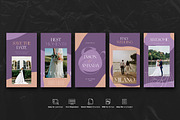 Wedding Social Stories PSD Templates, a Social Media Template by Giraffe Design Studio (Thumbnail 13 of 21)